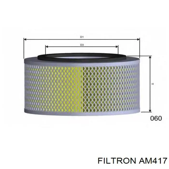 Купити AM417 Filtron Автомобільний фільтр повітря
