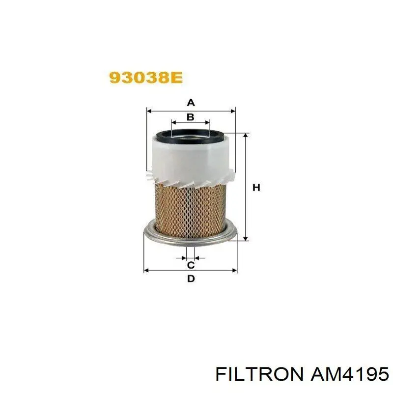 P776360 Donaldson Повітряний фільтр двигуна
