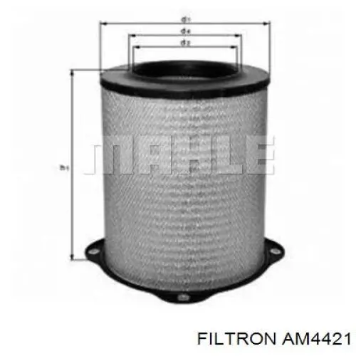 Купити AM4421 Filtron Автомобільний фільтр повітря
