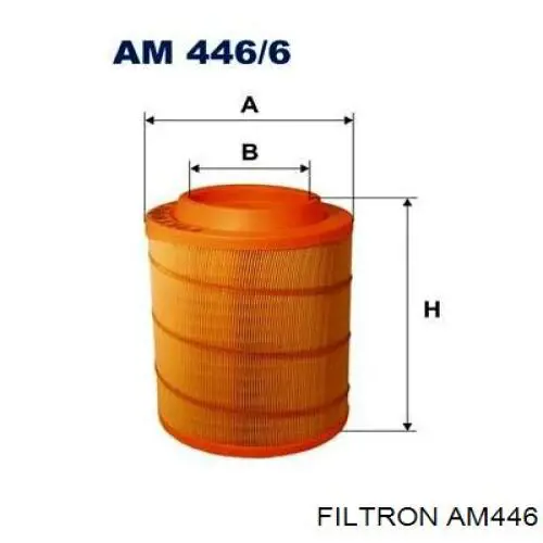 Елемент повітряного фільтра Filtron AM446 ціна, від 53.07 USD