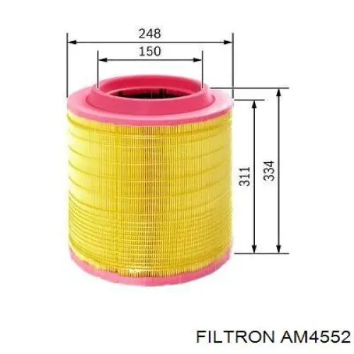 AM4552 Filtron фільтр повітряний