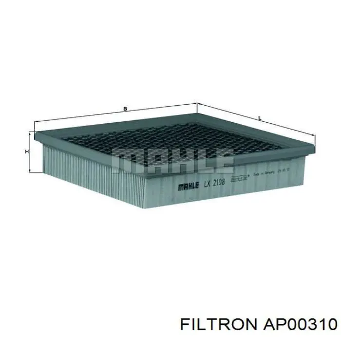 AP00310 Filtron фільтр повітряний