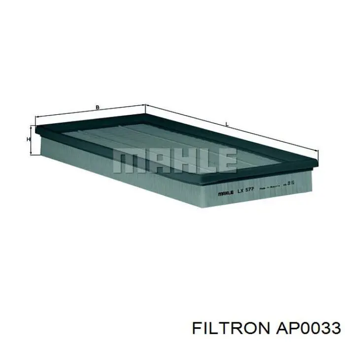 AP0033 Filtron фільтр повітряний