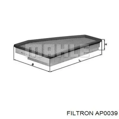 AP0039 Filtron фільтр повітряний