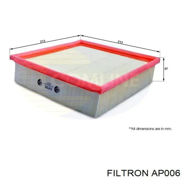 Купити AP006 Filtron Автомобільний фільтр повітря