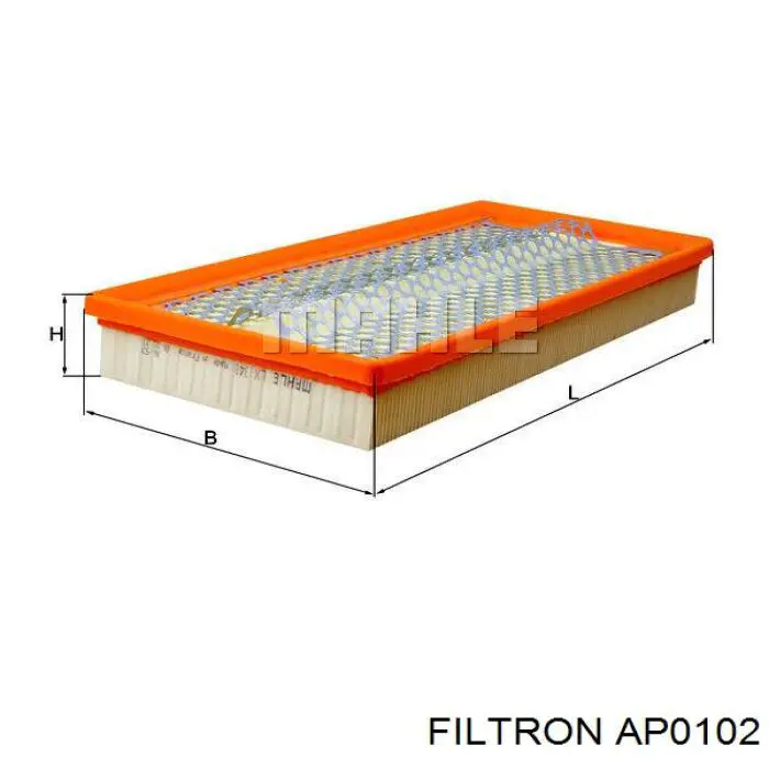 AP0102 Filtron фільтр повітряний