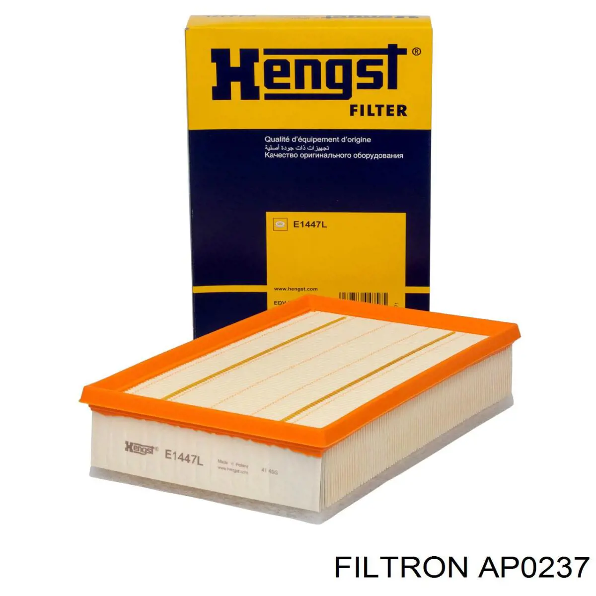 AP0237 Filtron Повітряний фільтр двигуна