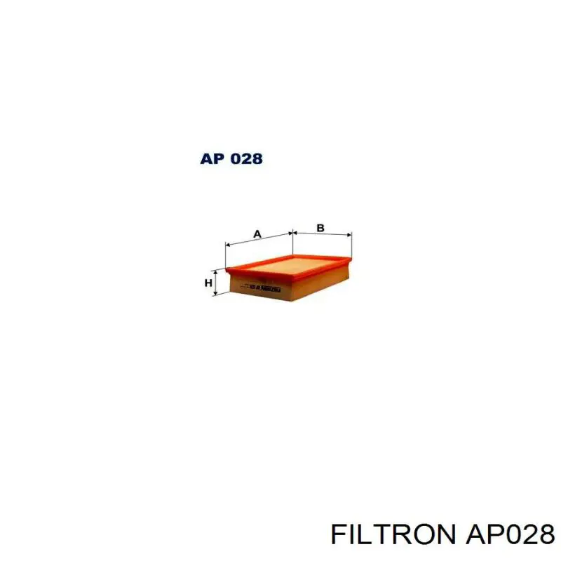 Купити AP028 Filtron Автомобільний фільтр повітря