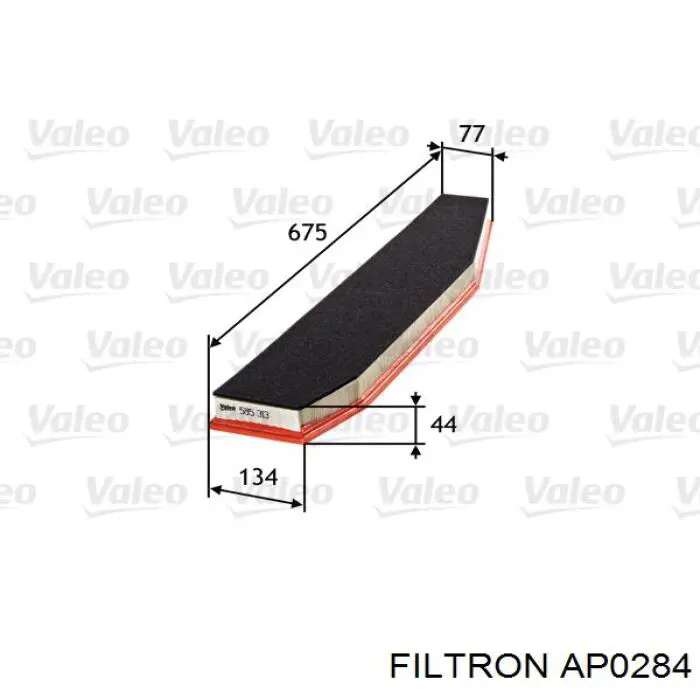 AP0284 Filtron Повітряний фільтр двигуна