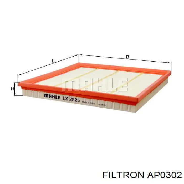 Фільтр повітряний AP0302 Filtron