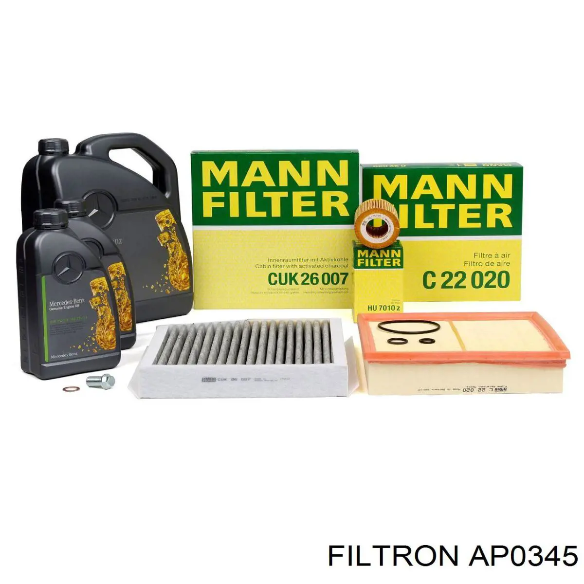 Фільтр повітряний Filtron AP0345