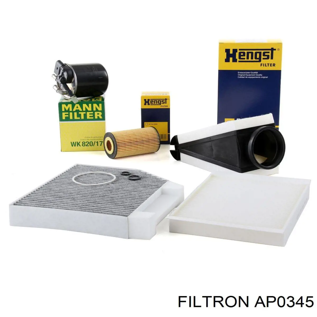 Елемент повітряного фільтра Filtron AP0345 ціна, від 12.37 USD