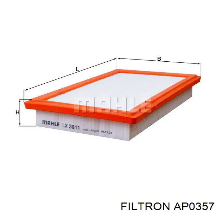 Купити AP0357 Filtron Автомобільний фільтр повітря