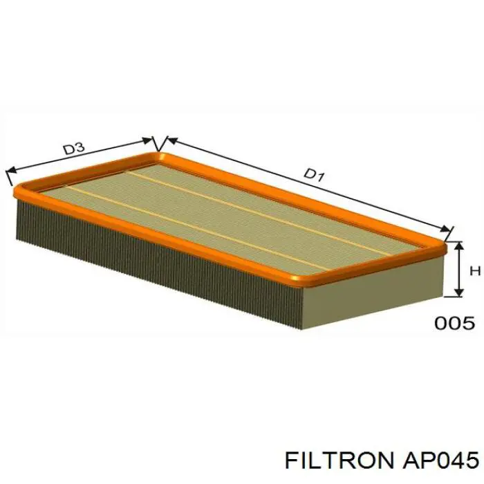 Фільтр повітряний AP045 Filtron