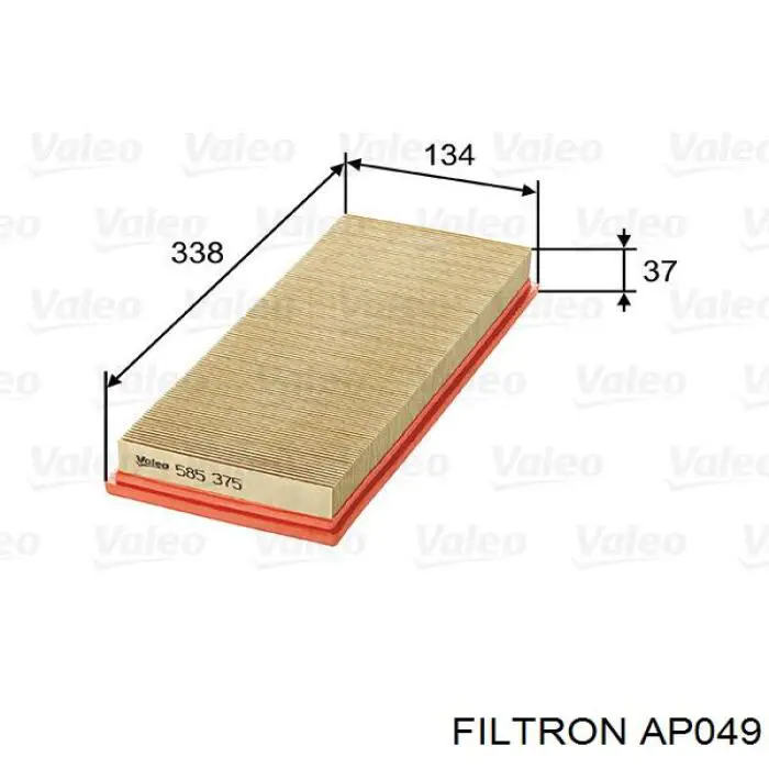 AP049 Filtron фільтр повітряний