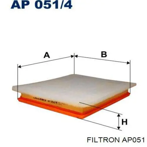 Фільтр повітряний Filtron AP051