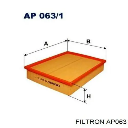 AP063 Filtron фільтр повітряний