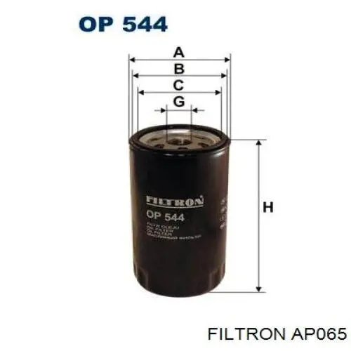 Купити AP065 Filtron Автомобільний фільтр повітря