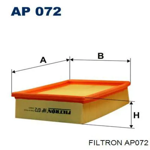 AP072 Filtron фільтр повітряний