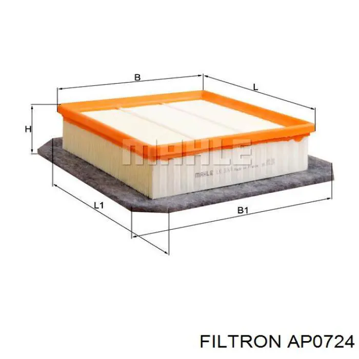 Купити AP0724 Filtron Автомобільний фільтр повітря