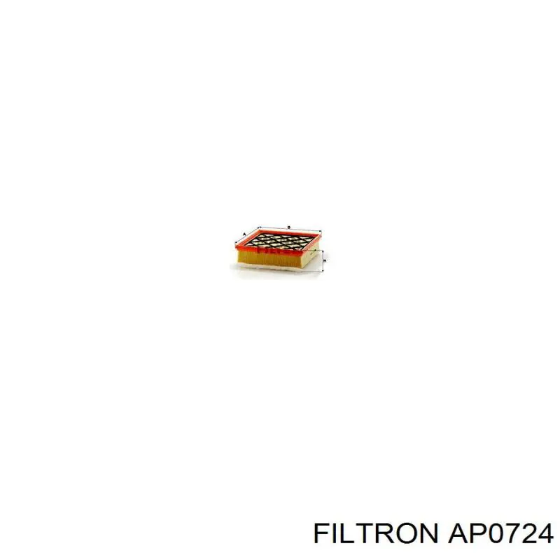 AP0724 Filtron Повітряний фільтр двигуна
