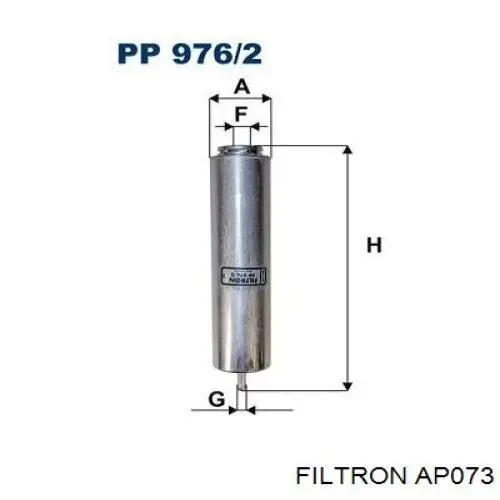 Купити AP073 Filtron Автомобільний фільтр повітря