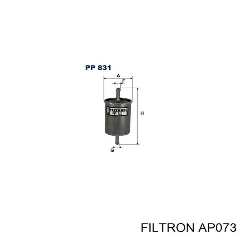 Елемент повітряного фільтра Filtron AP073 ціна, від 3.95 USD