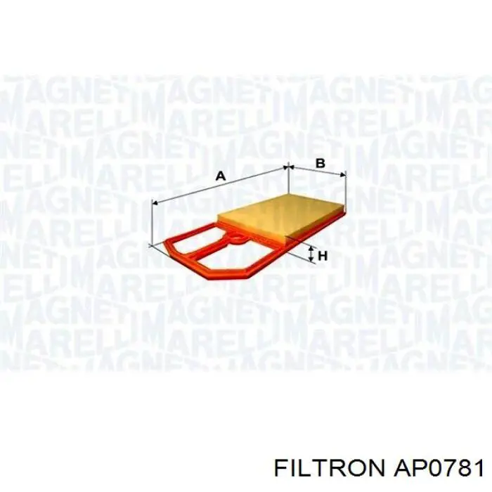 Фільтр повітряний Filtron AP0781