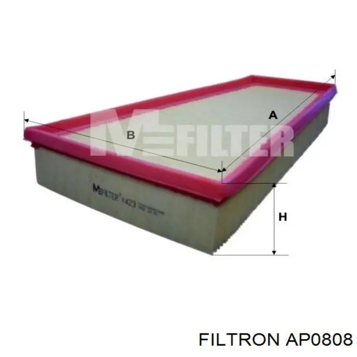 AP0808 Filtron фільтр повітряний