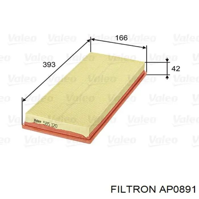 Фільтр повітряний AP0891 Filtron