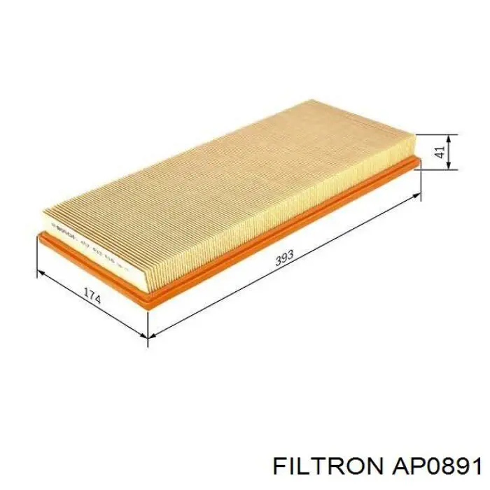 Купити AP0891 Filtron Автомобільний фільтр повітря