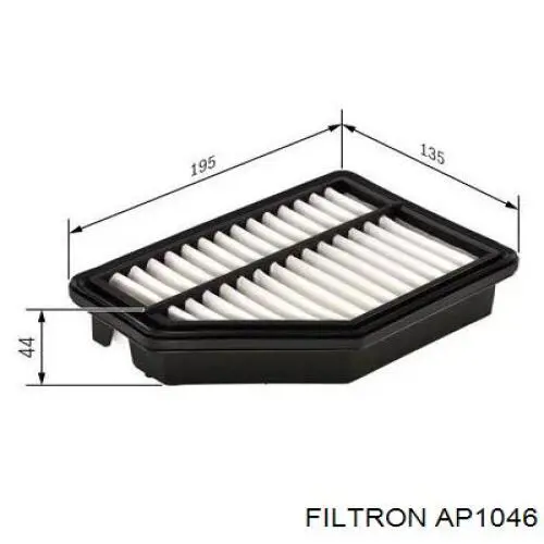 Купити AP1046 Filtron Автомобільний фільтр повітря