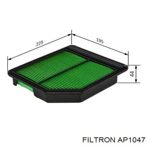 Елемент повітряного фільтра Filtron AP1047 ціна, від 5.88 USD