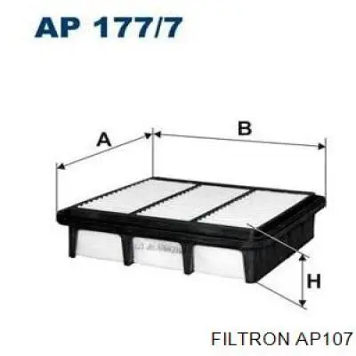 Повітряний фільтр AP107 Filtron