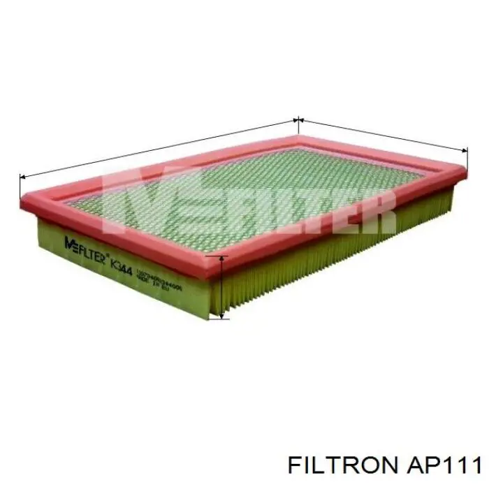 Купити AP111 Filtron Автомобільний фільтр повітря
