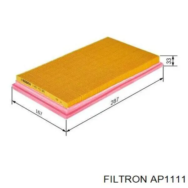 Фільтр повітряний Filtron AP1111