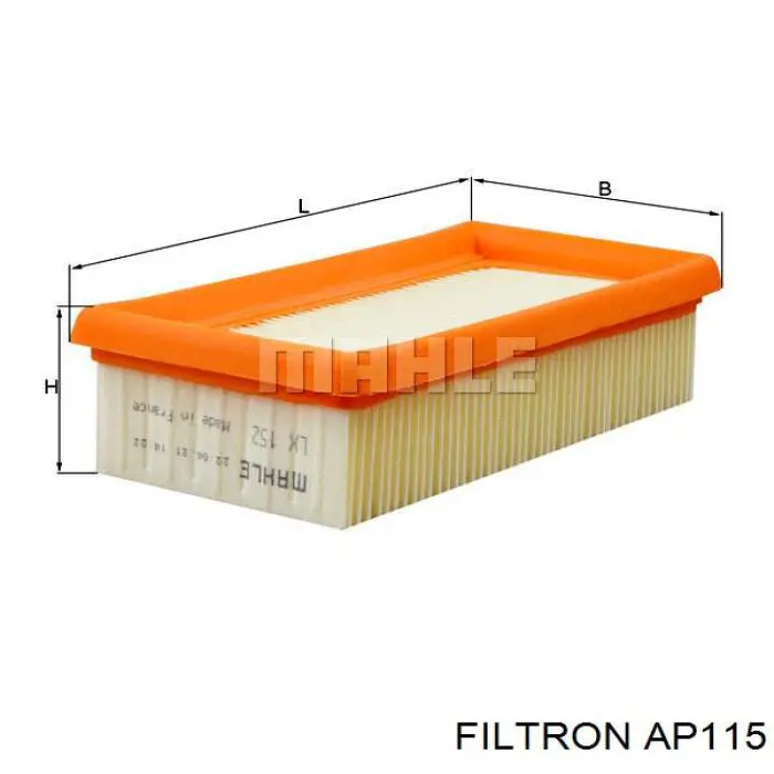AP115 Filtron Повітряний фільтр двигуна