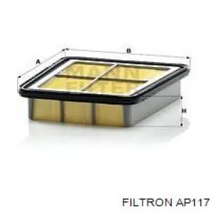 Повітряний фільтр AP117 Filtron