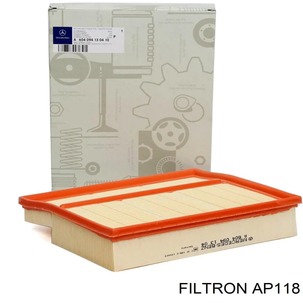 Елемент повітряного фільтра Filtron AP118 ціна, від 9.00 USD