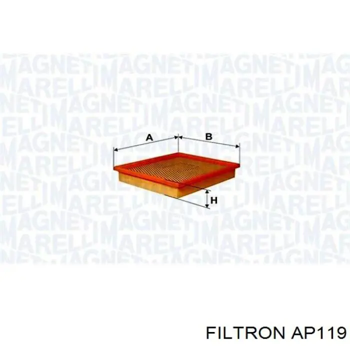 AP119 Filtron Повітряний фільтр двигуна