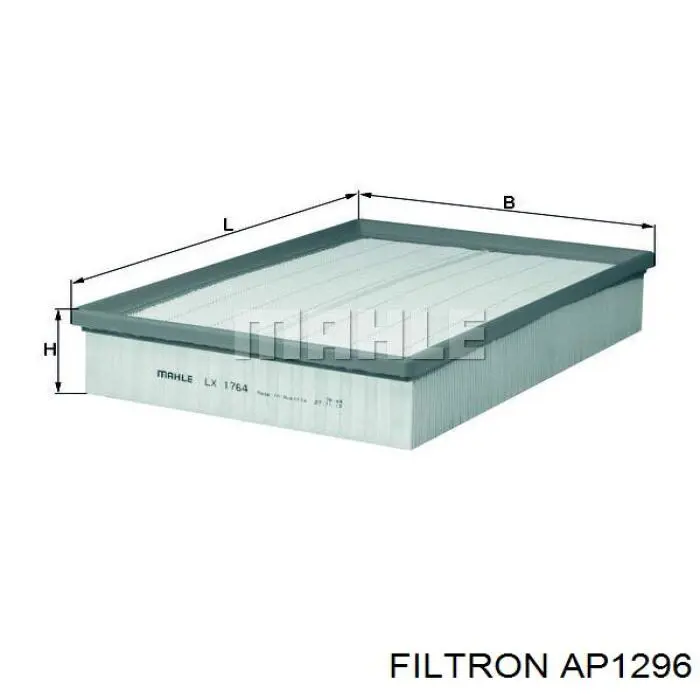 Елемент повітряного фільтра Filtron AP1296 ціна, від 13.56 USD