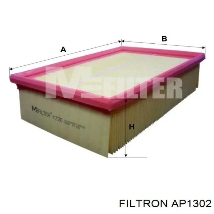 Елемент повітряного фільтра Filtron AP1302 ціна, від 6.96 USD