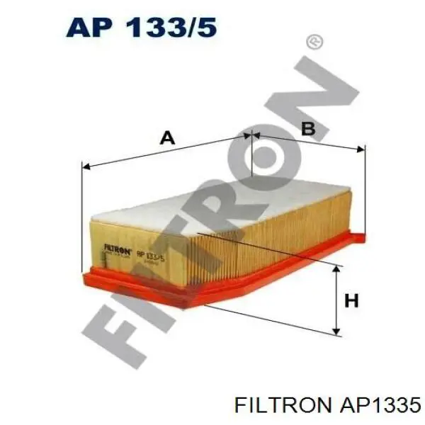 Елемент повітряного фільтра Filtron AP1335 ціна, від 8.18 USD