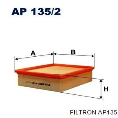 Повітряний фільтр AP135 Filtron