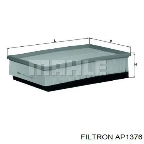 Фільтр повітряний Filtron AP1376