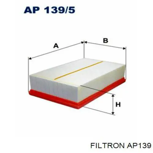 Елемент повітряного фільтра Filtron AP139 ціна, від 3.80 USD