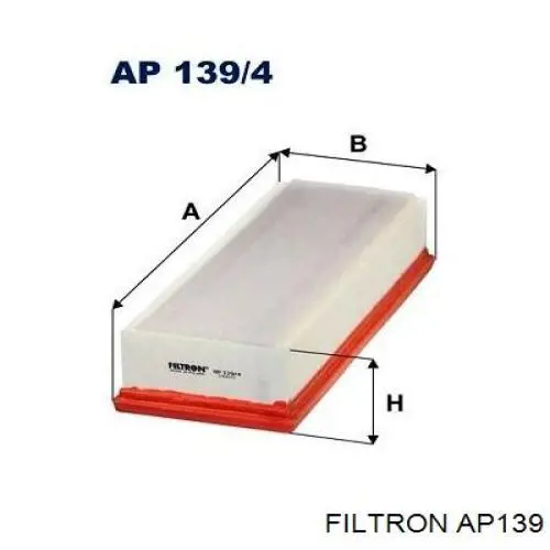Купити AP139 Filtron Автомобільний фільтр повітря