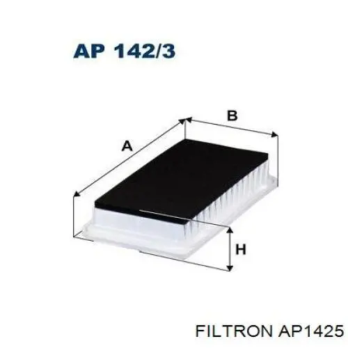 Фільтр повітряний Filtron AP1425