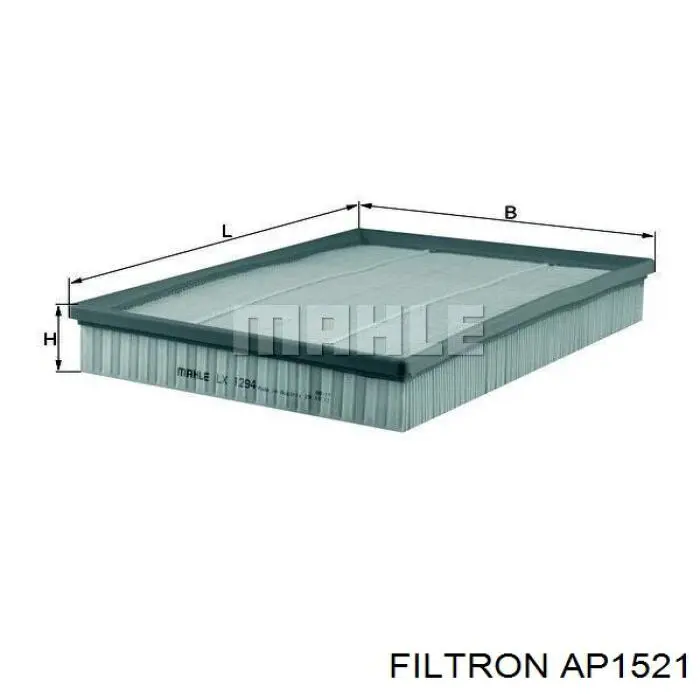 Елемент повітряного фільтра Filtron AP1521 ціна, від 12.01 USD