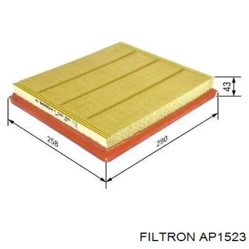 Фільтр повітряний Filtron AP1523